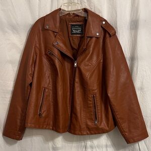 Levi's Women’s Tan Leather Jacket